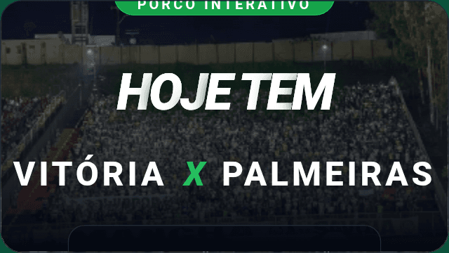 Hoje Tem Palmeiras: Verdão visita o forte mandante Vitória no Barradão com retornos importantes